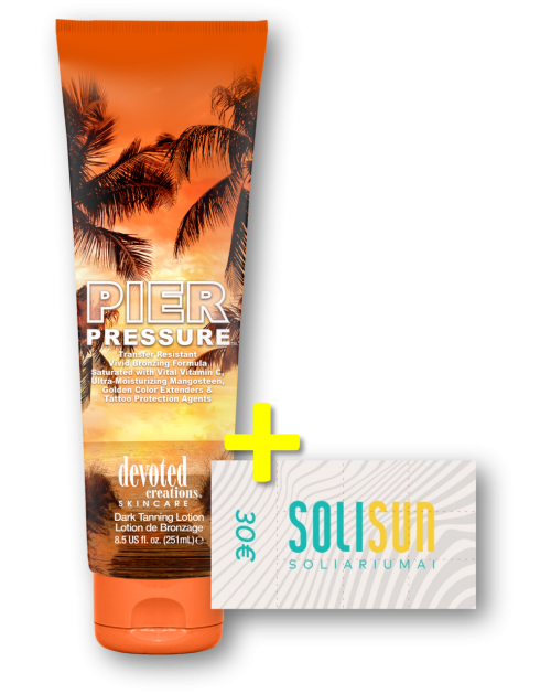 Pier Pressure ™ + 30€ Solisun abonementas-Pagrindinis-Akcijos