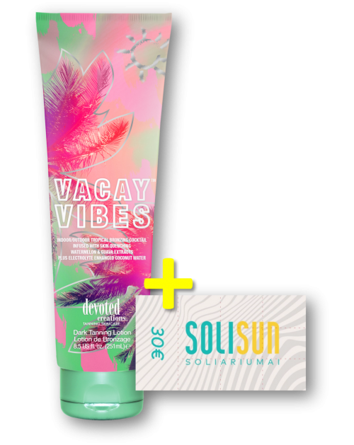 Vacay Vibes ™ + 30€ Solisun abonementas-Pagrindinis-Akcijos