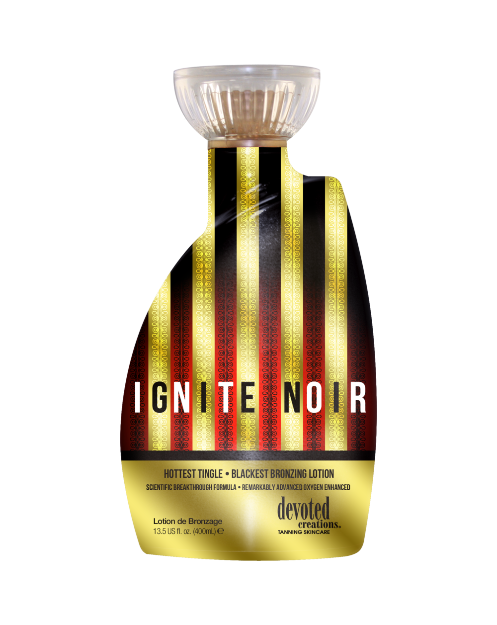 Ignite Noir - įdegio kremas su dilgčiukais