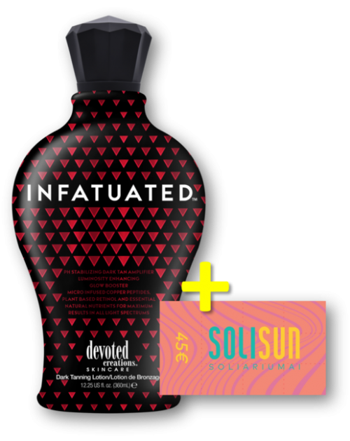 INFATUATED įdegio kremas / Solisun abonementas