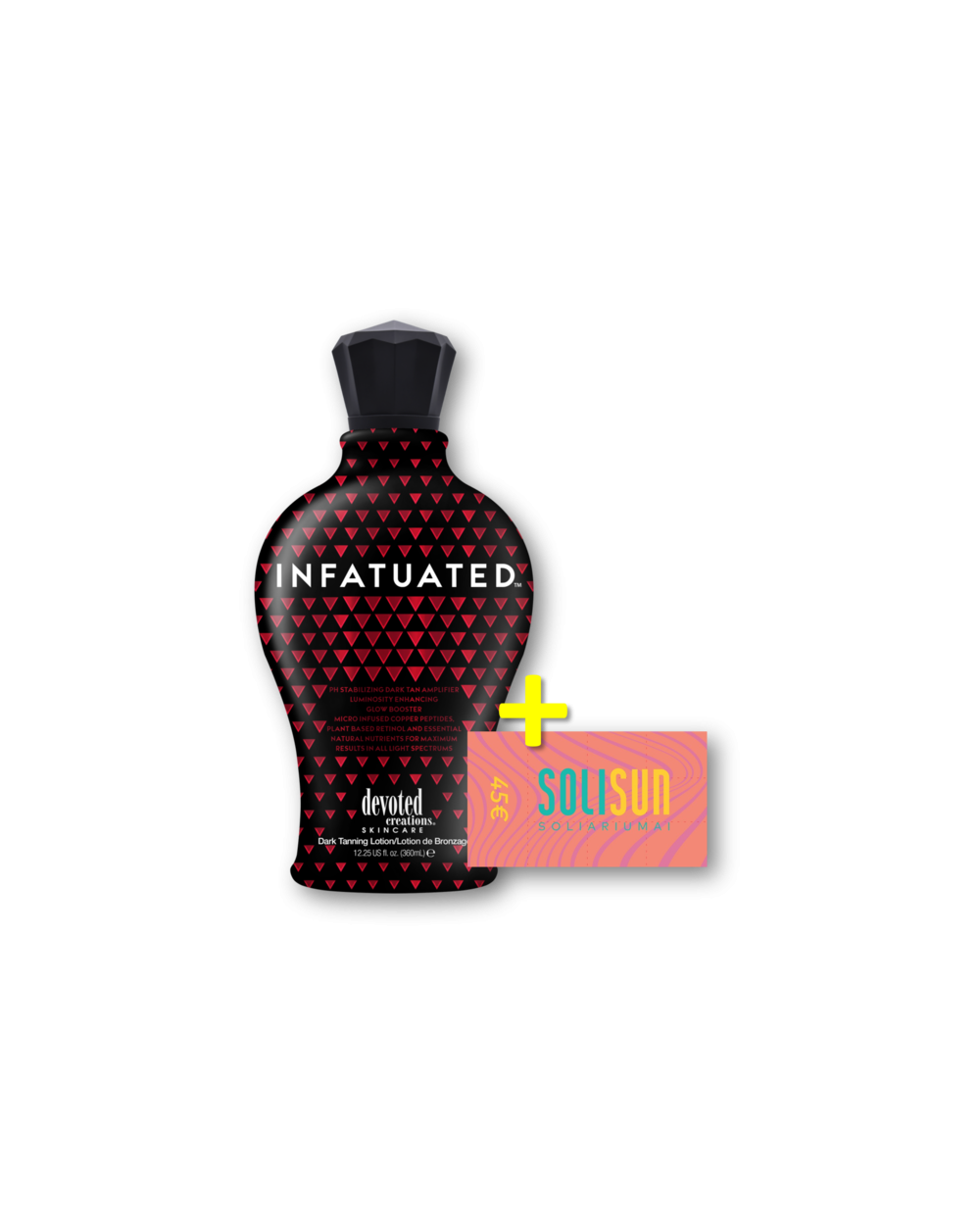 INFATUATED įdegio kremas / Solisun abonementas