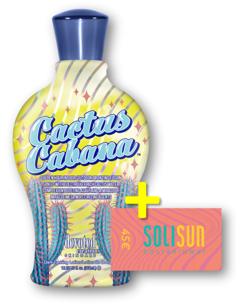 CACTUS CABANA - abonementas dovanų