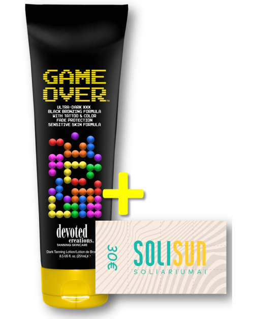 Game Over ™ + 30€ Solisun abonementas-Pagrindinis-Akcijos