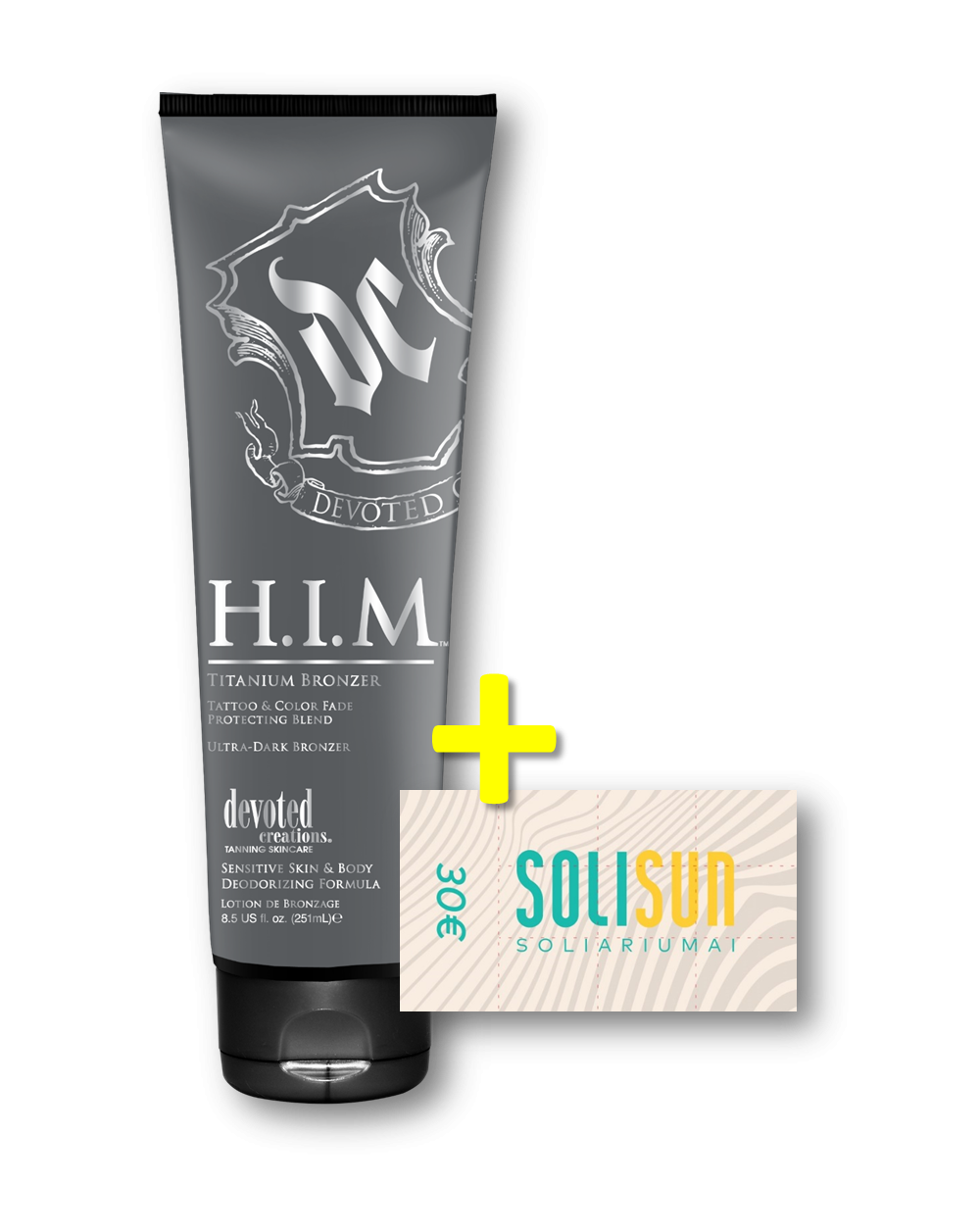 H.I.M Titanium ™ + 30€ Solisun abonementas-Pagrindinis-Akcijos