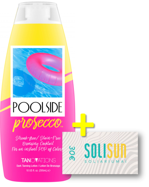 Poolside Prosecco™ + 30€ Solisun abonementas-Pagrindinis-Akcijos