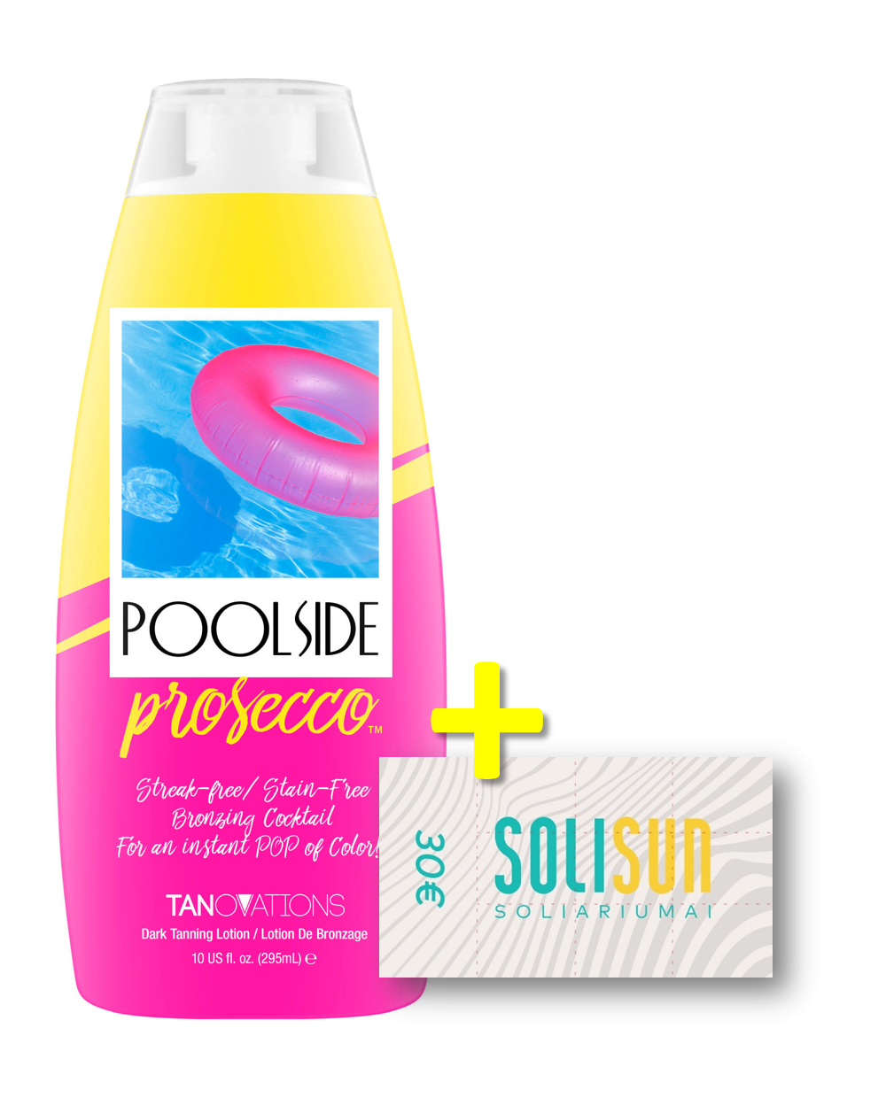 Poolside Prosecco™ + 30€ Solisun abonementas-Pagrindinis-Akcijos
