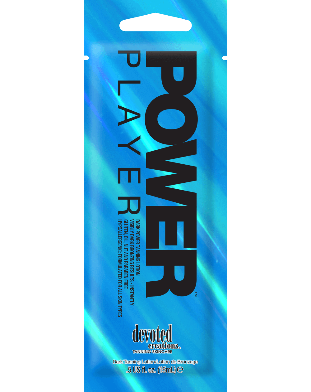 Power Player ™-Soliariumo kremai-Intensity kolekcija