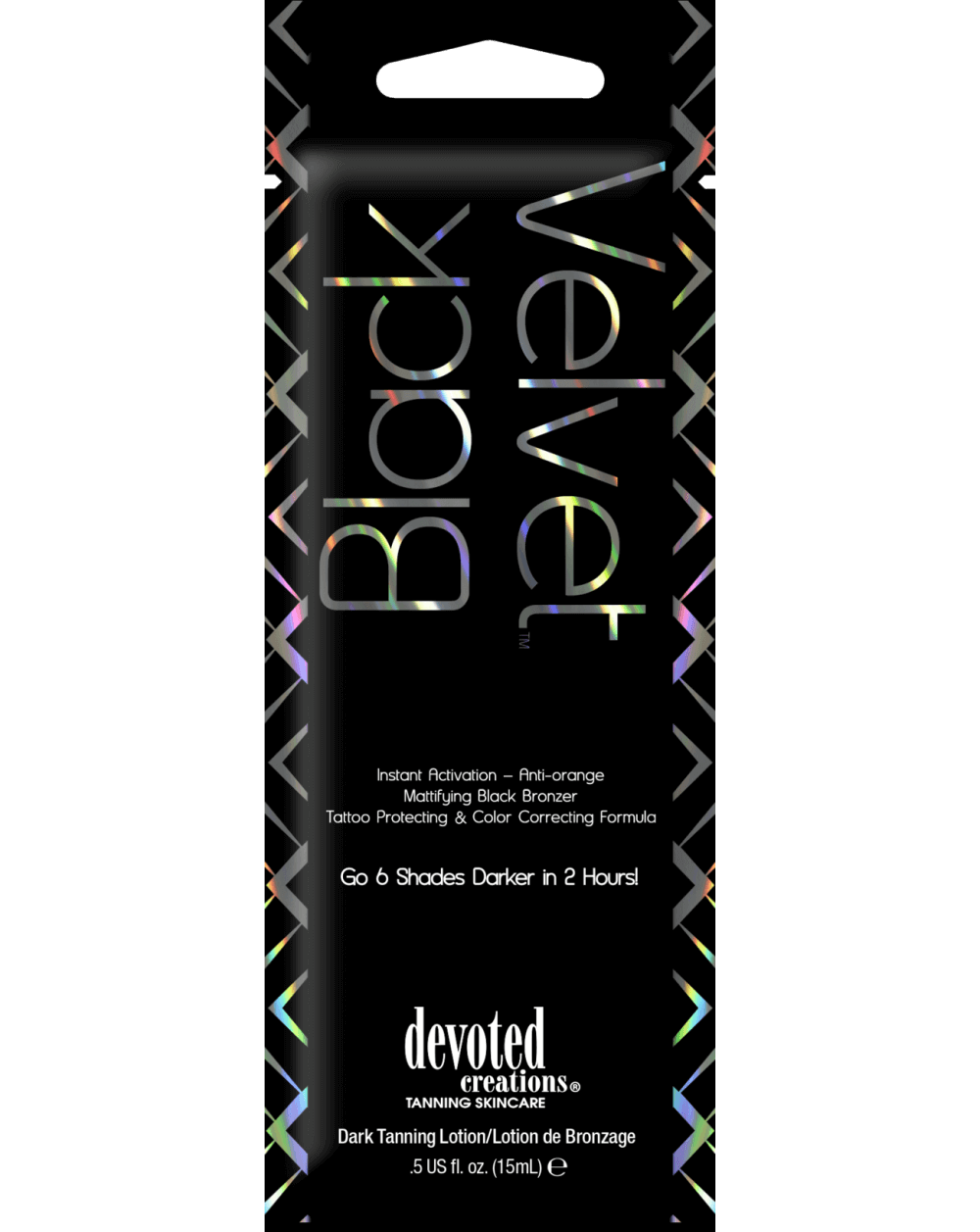 Black Velvet ™-Soliariumo kremai-Devoted Creations kolekcija