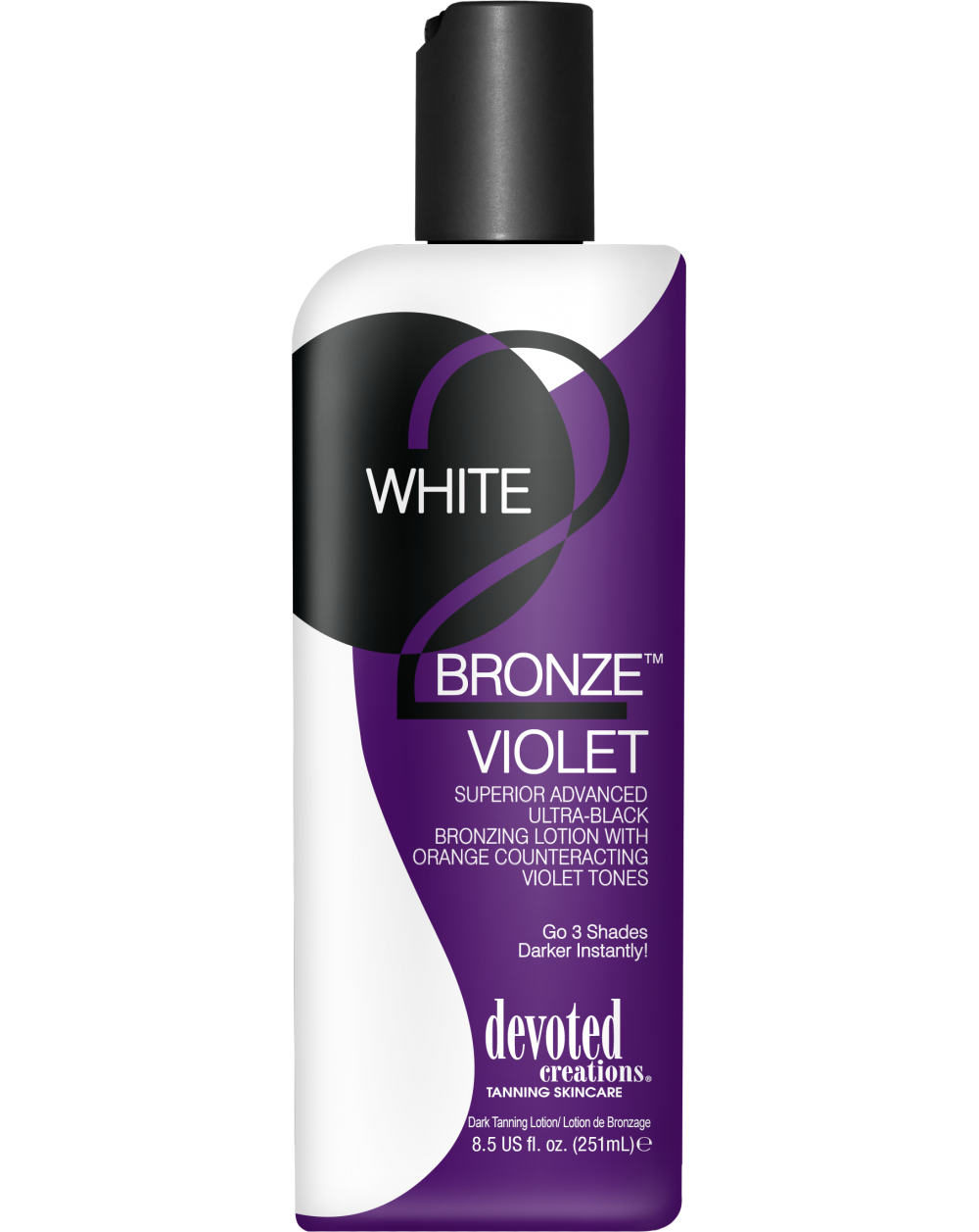 White to Bronze VIOLET ™-Soliariumo kremai-SOHO kolekcija