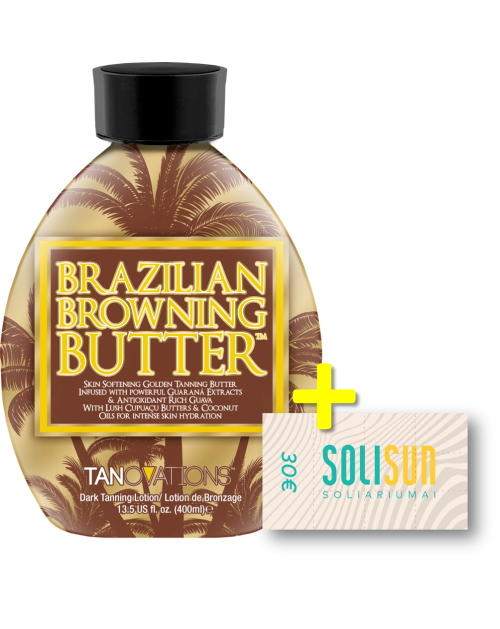 Brazilian Browning Butter įdegio kremas - Solisun abonementas dovanų