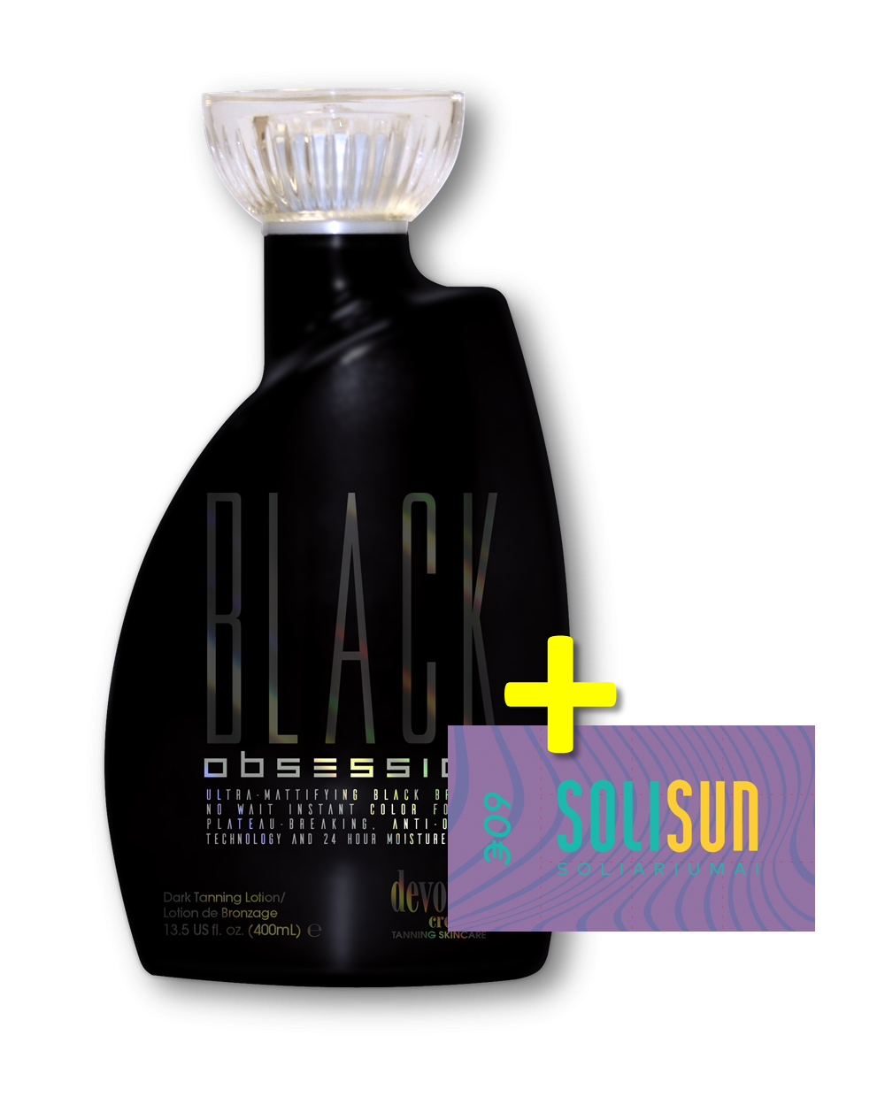 Black Obsession ™ + 60€ Solisun abonementas - Akcijos